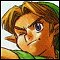 young Link with a slingshot