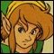 Link poses with sword and shield