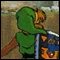 Link looks at a dungeon