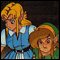 Link and Zelda in the underground passage