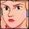 You can tell she's mad because she's making a fist